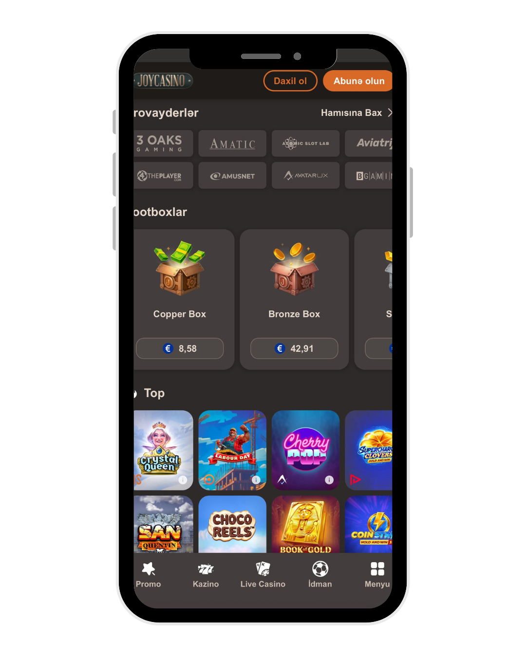 joy casino mobile