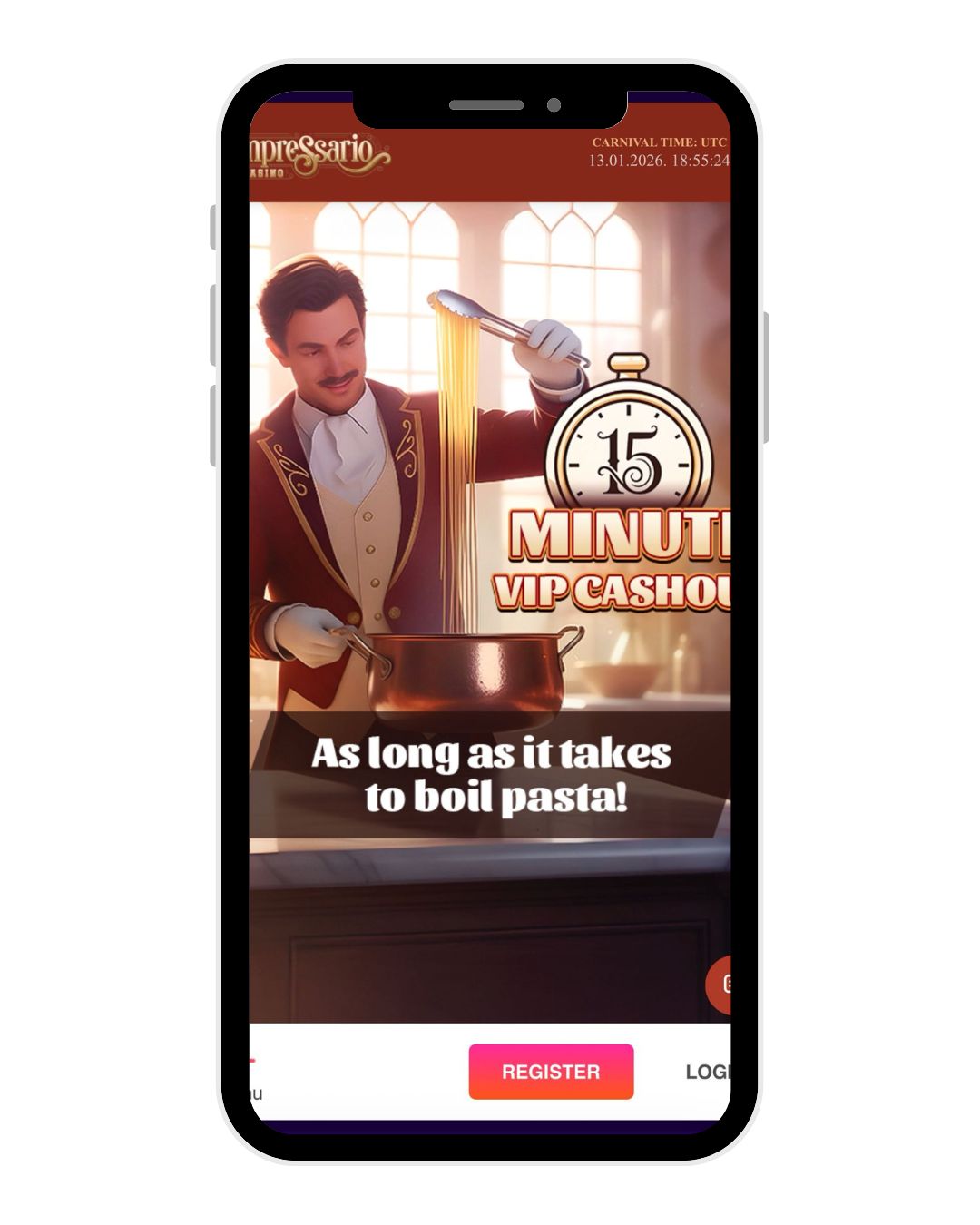 impressario casino mobile home